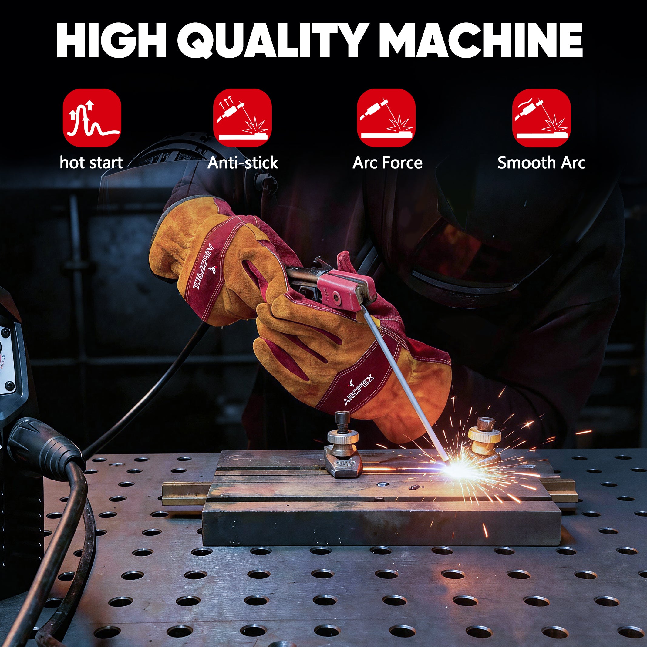 ARCPEX DC TIG200 200A DC TIG Welder | Best Steel Stainless TIG