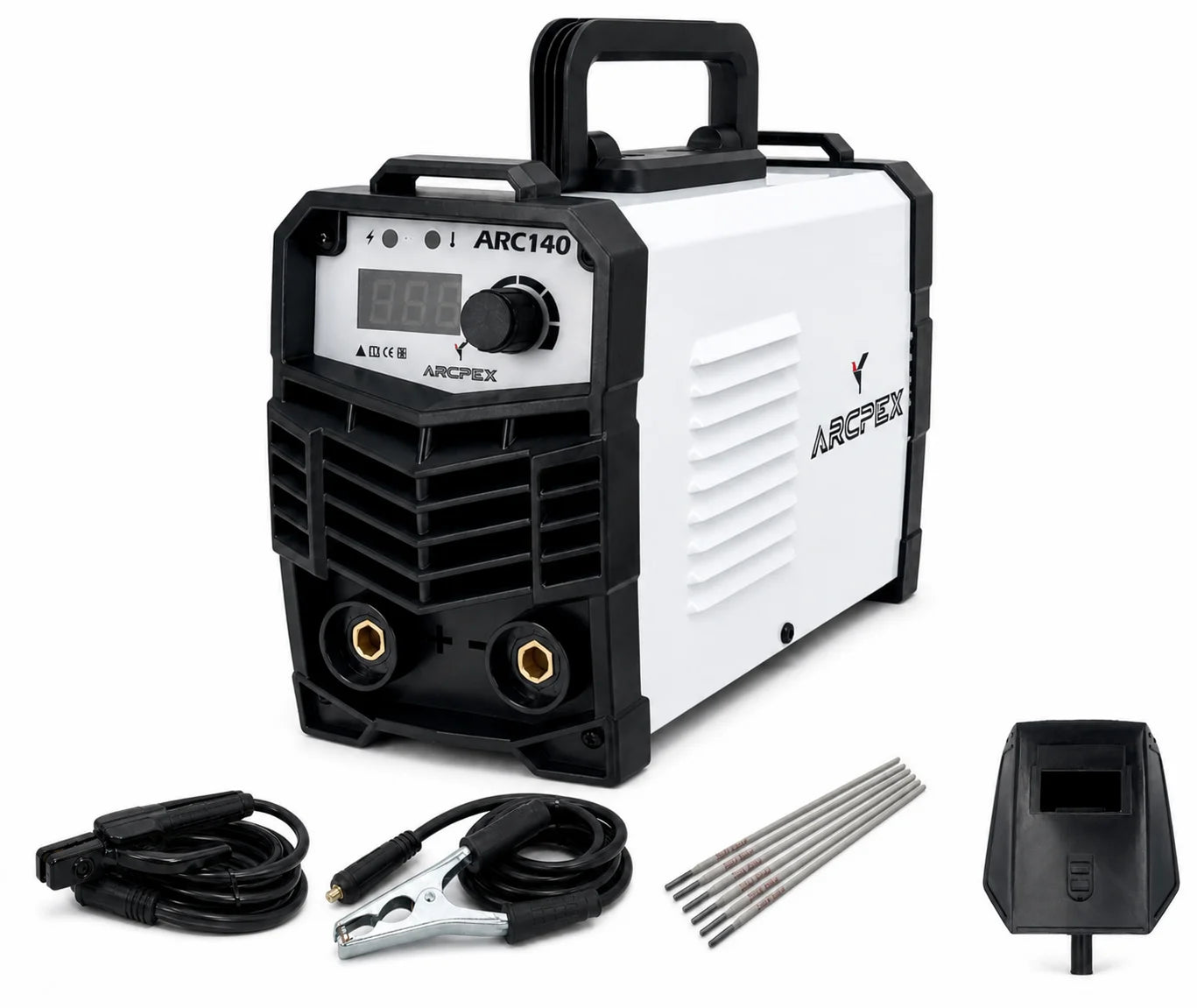 ARCPEX ARC140 MINI MMA Stick Welder, 110V IGBT Inverter Welder, Hot Start Anti-Stick Arc Force, Portable Mini ARC Welder for Home, Farm, DIY Repairs