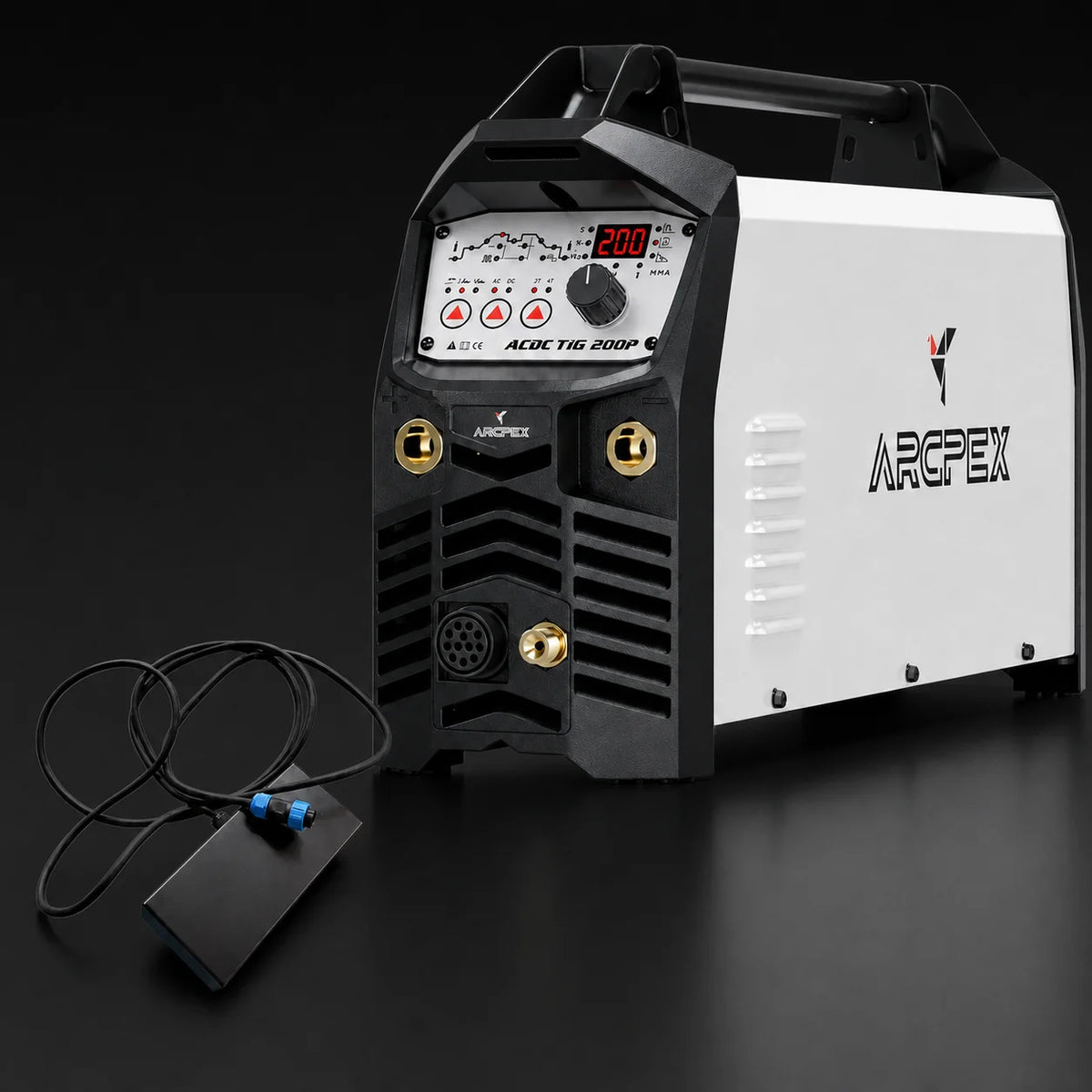 ARCPEX 12-Pin TIG Foot Pedal – Precision Amperage Control for ACDC TIG200P